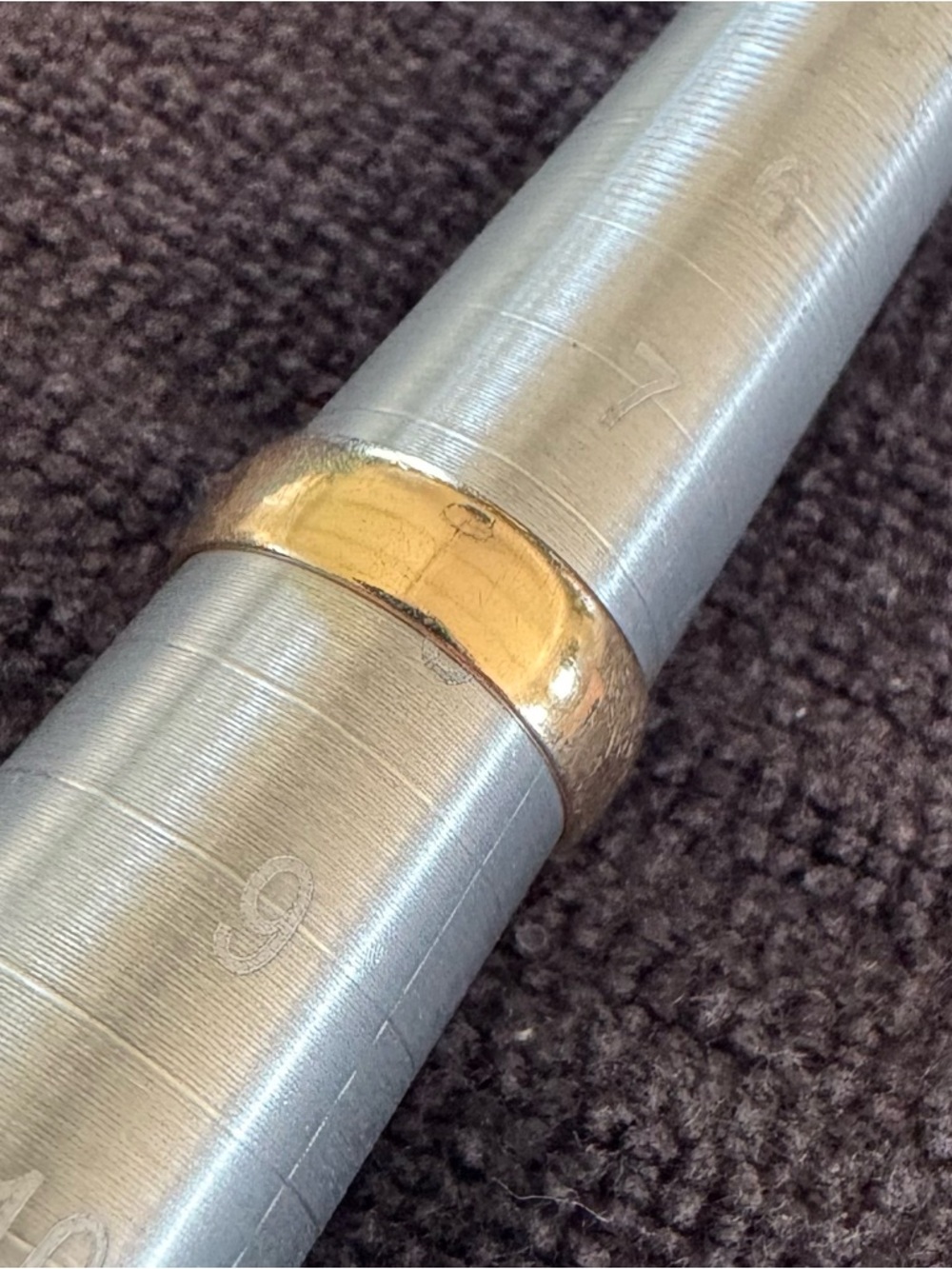 (SOLD) Vintage Solid 14k Yellow Gold Band Ring Size 8      4 + grams